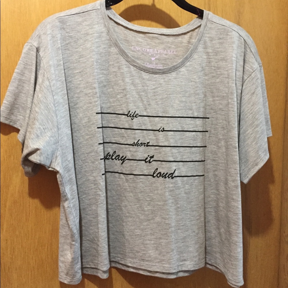Boxy Crop tee